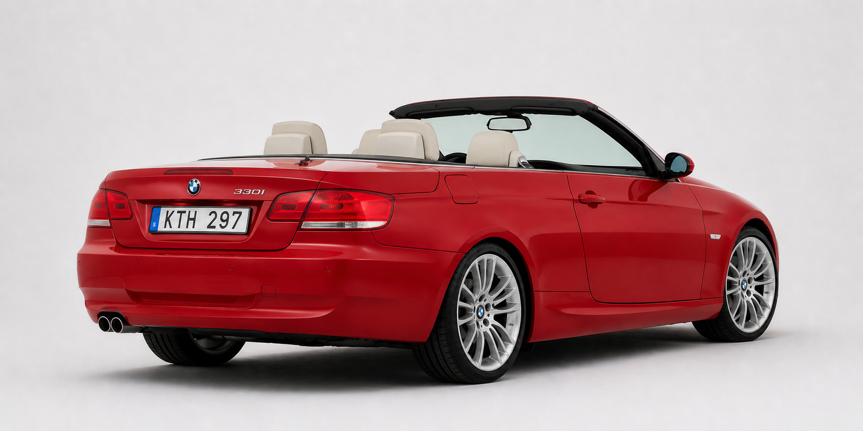 BMW E93 2-d cabriolet bakifrån