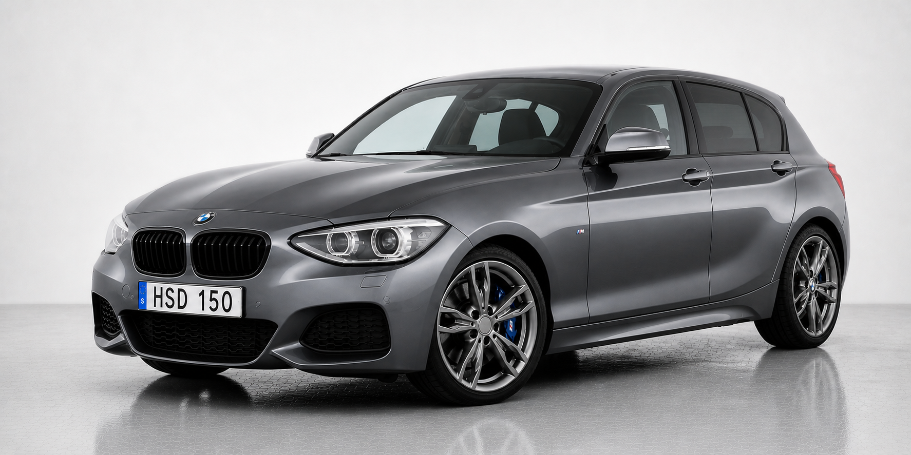 BMW 1-serie F20 M135i framifrån
