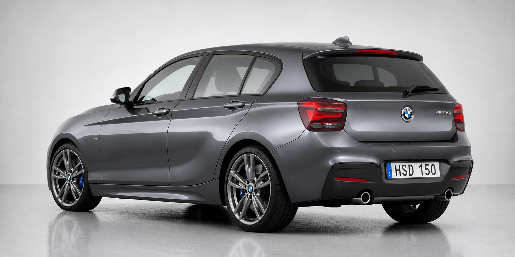 BMW 1-serie F20 M135i bakifrån