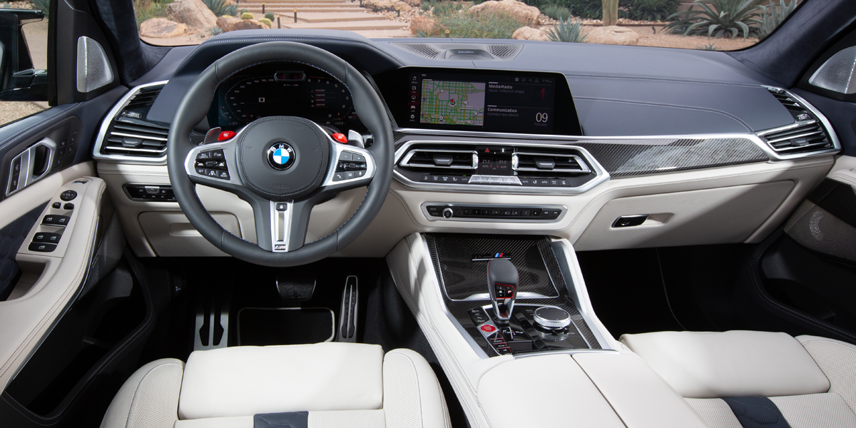 BMW X5M F95 interiör