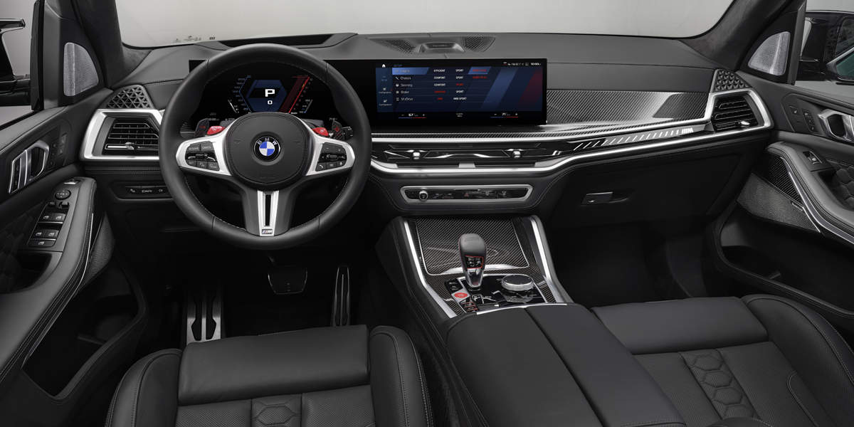 BMW X5M F95 interiör