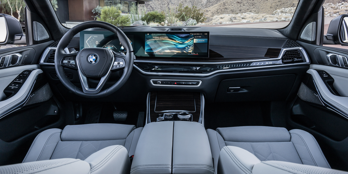 BMW X5 G05 interiör