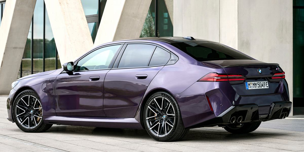 BMW 5-serie G90 Daytona Violet