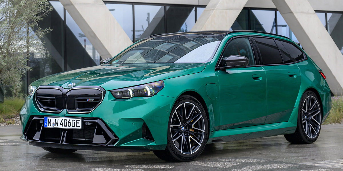 BMW 5-serie G99 Isle of Man Green