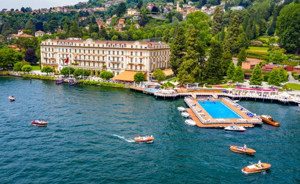 Grand Hotel Villa d'Este vid Comosjön
