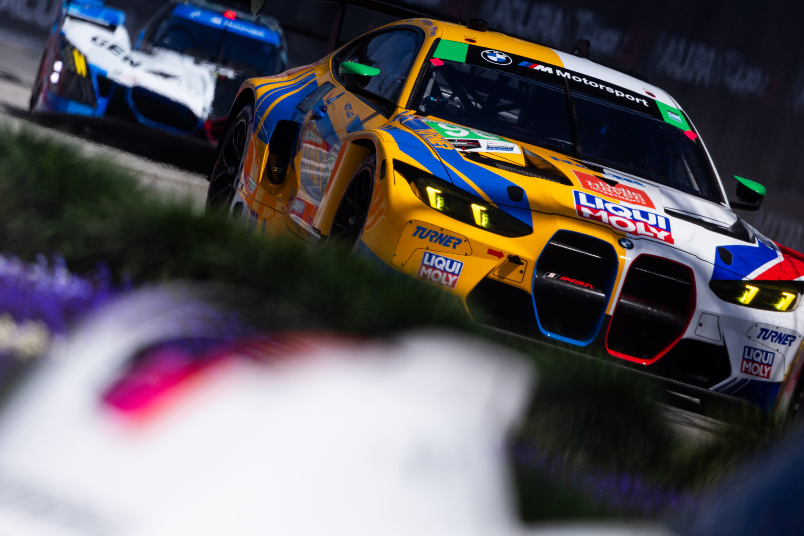 Turner Motorsport BMW M4 GT3 EVO #96 Robby Foley och Patrick Gallagher