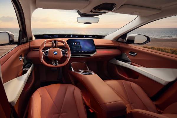 BMW iX3 Neue Klasse exteriör design vid Auto China 2026