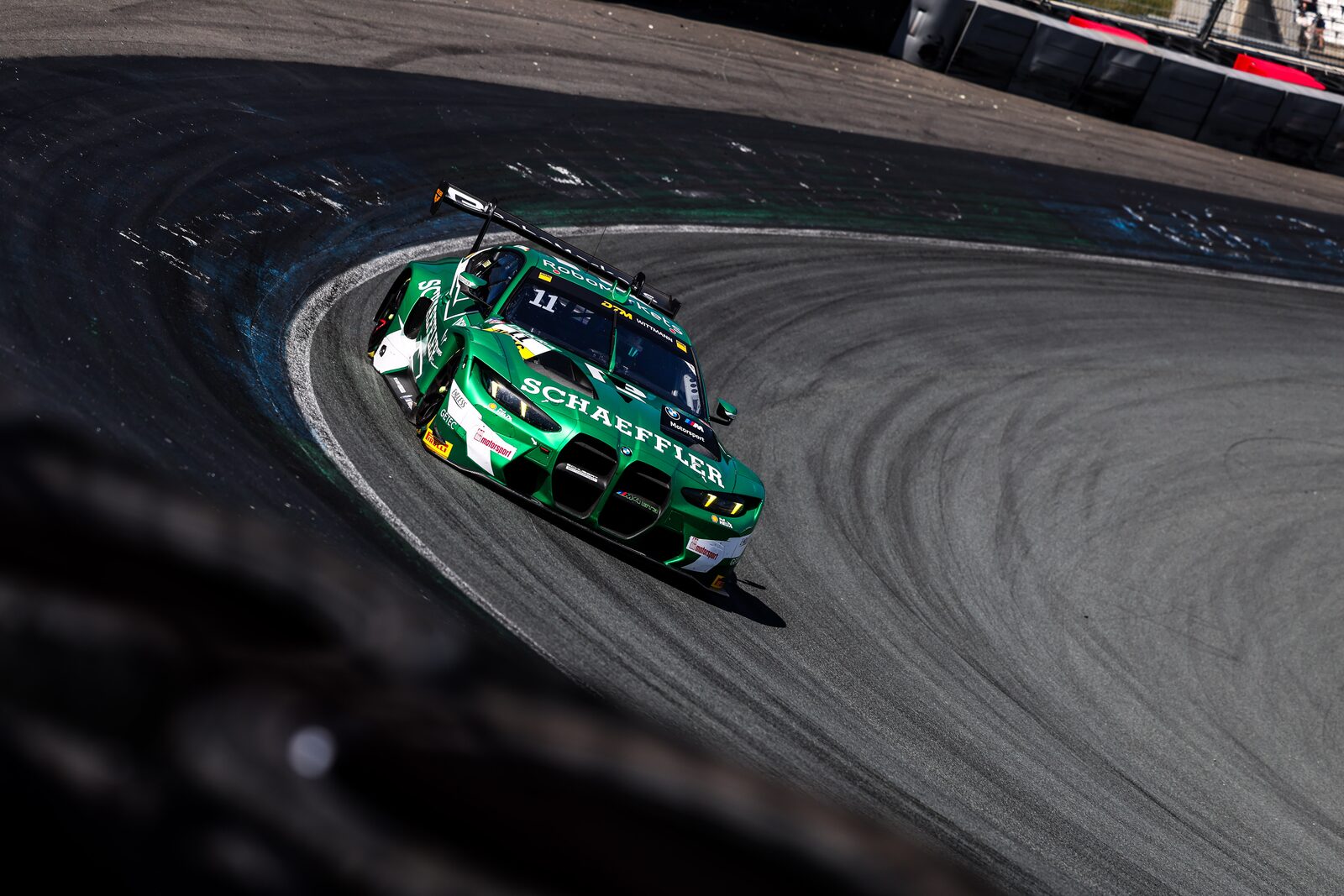 BMW M4 GT3 EVO i fält vid Circuit Zandvoort, ADAC GT Masters 2026
