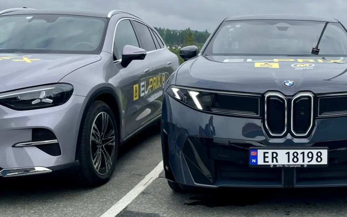 BMW iX3 i El Prix räckviddstest i Norge