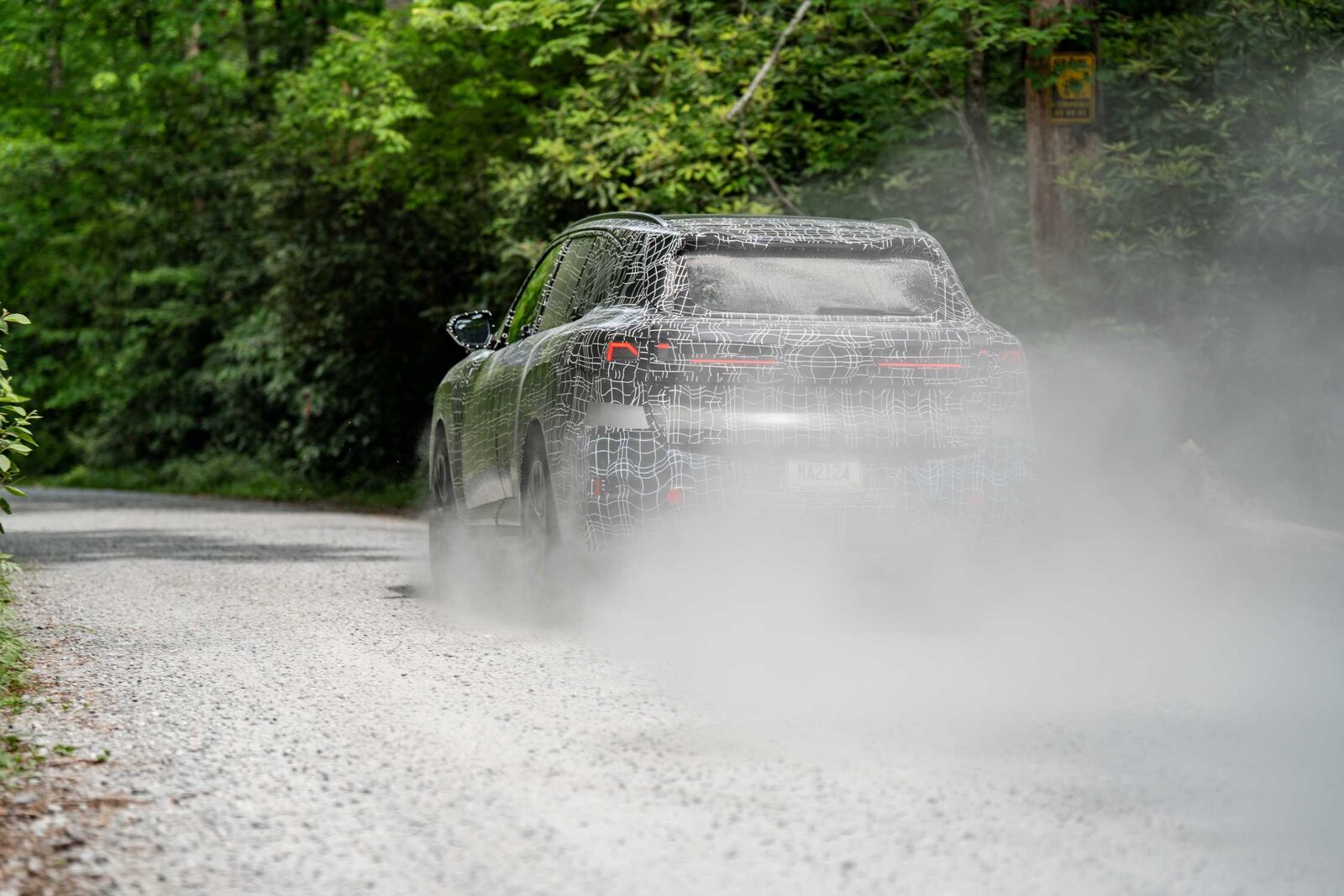 Profil på nya BMW X5 G65 under sluttest