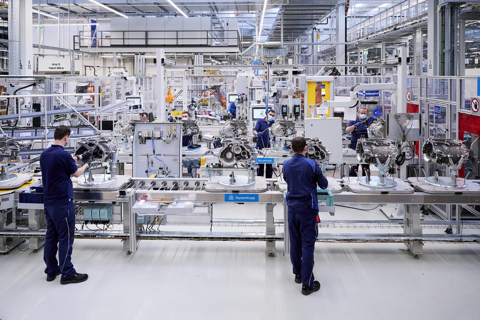 Montering av elektriska drivlinor hos BMW Group