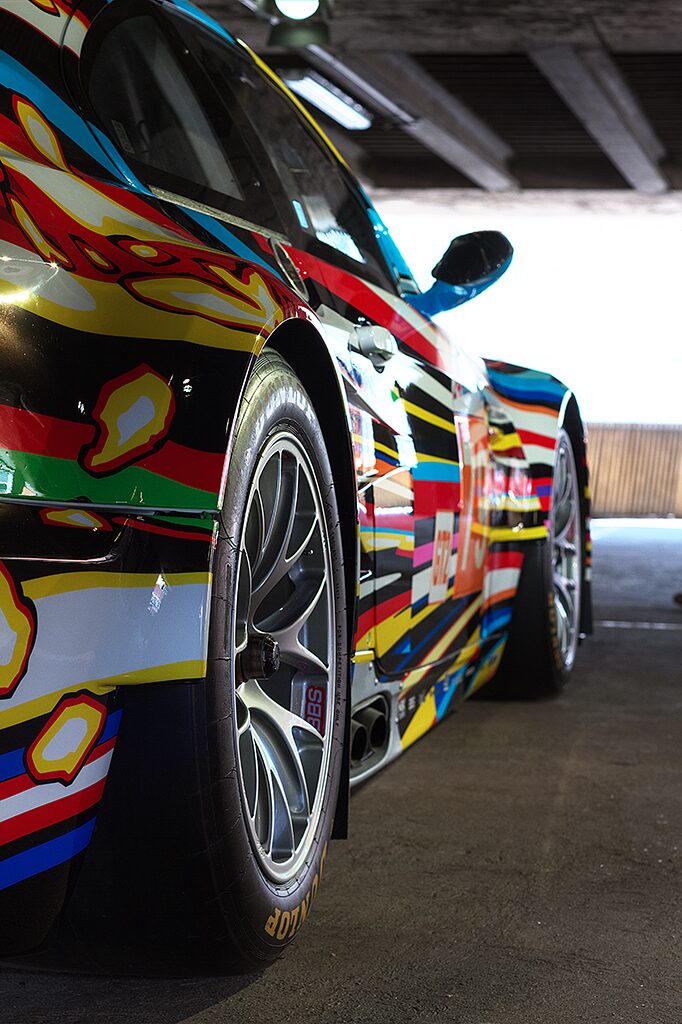 Jeff Koons BMW M3 GT2 Art Car från 2010