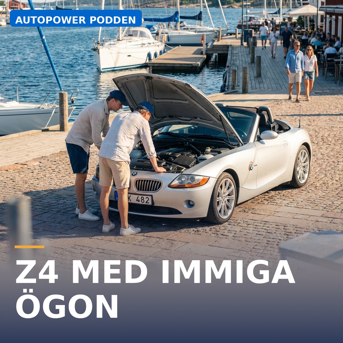 Omslag: Z4:an med strålkastare ingen kan tvätta ren