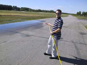 Johan g�r en insats