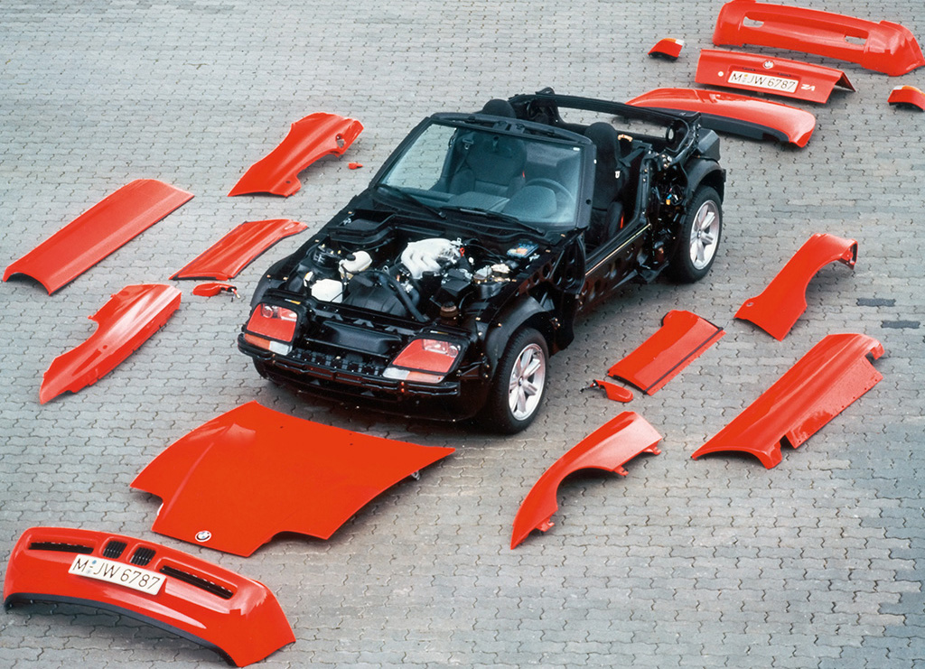 BMW Z1 – Framtidens roadster, med dålig tajming...