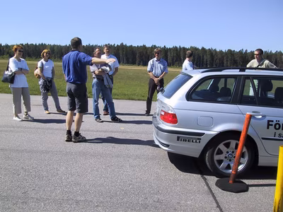 Bilparken under kursen