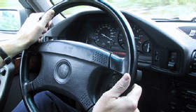Nära toppfart på Autobahn