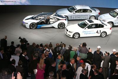 Presskonferens BMW Frankfurt 2009