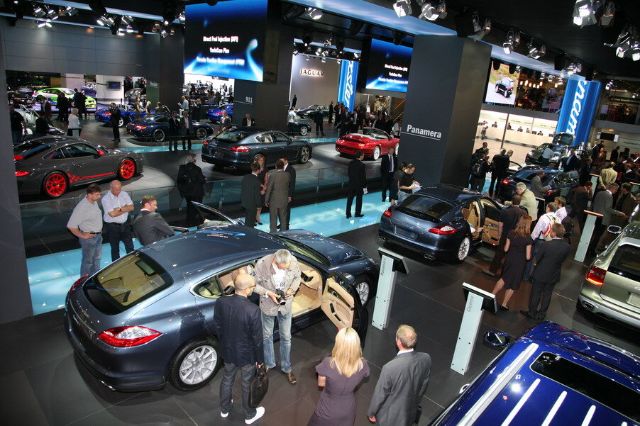 Porsche p&aring; Frankfurt 2009