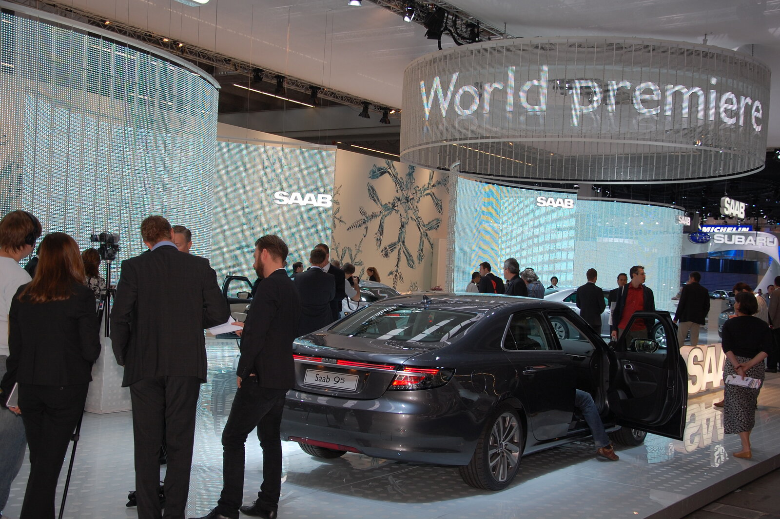 Saab p&aring; Frankfurt 2009