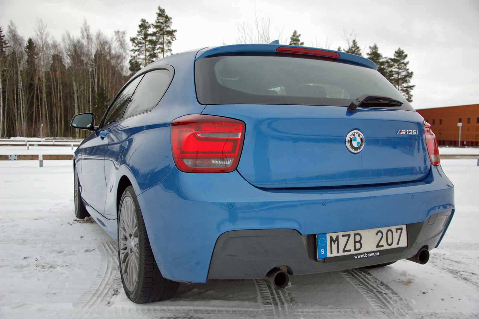 BMW M135i Gokart provflugen
