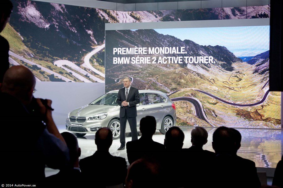 BMW på bilsalongen i Genève 2014