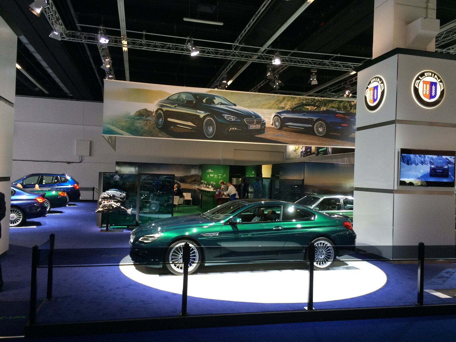 Alpina på Frankfurtmässan 2015