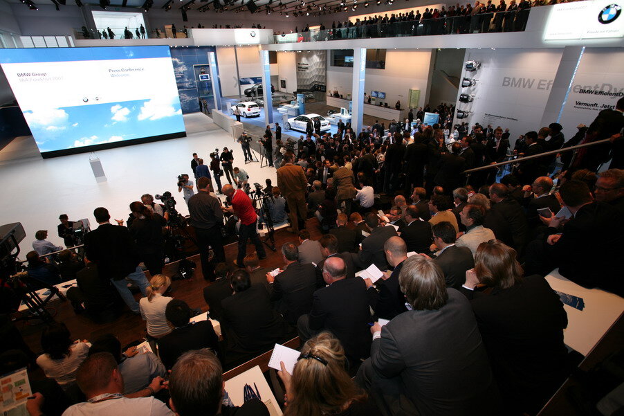 BMW på Frankfurtmässan IAA 2007
