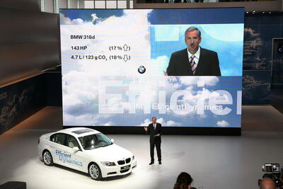 BMW på Frankfurtmässan IAA 2007