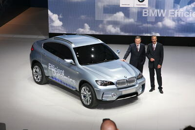 BMW på Frankfurtmässan IAA 2007