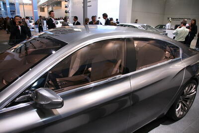BMW på Frankfurtmässan IAA 2007