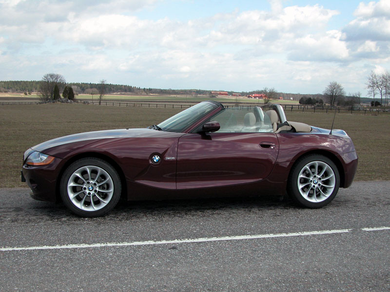 BMW Z4 – det är rätt att åka med nedfälld sufflett