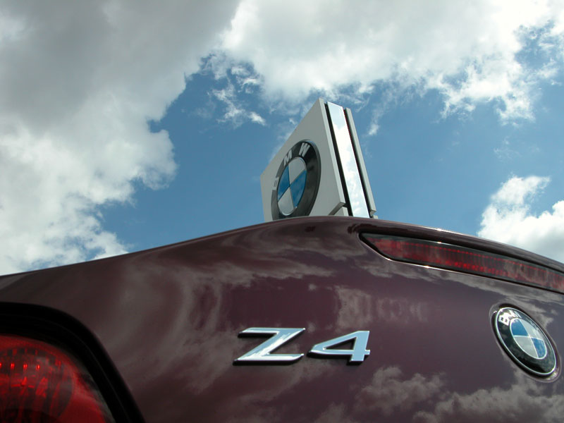 BMW Z4 – det är rätt att åka med nedfälld sufflett