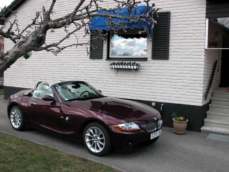 BMW Z4 – det är rätt att åka med nedfälld sufflett