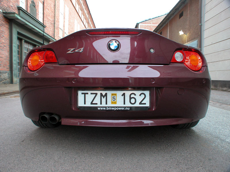 BMW Z4 – det är rätt att åka med nedfälld sufflett