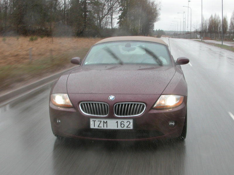 BMW Z4 – det är rätt att åka med nedfälld sufflett