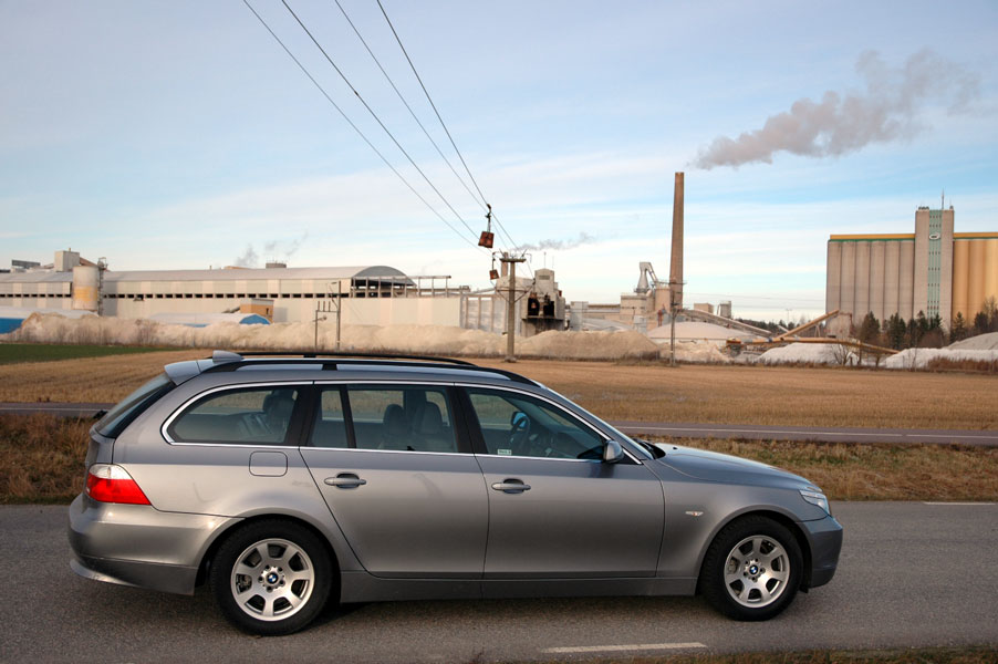 BMW 525i touring – å tjänstens vägnar