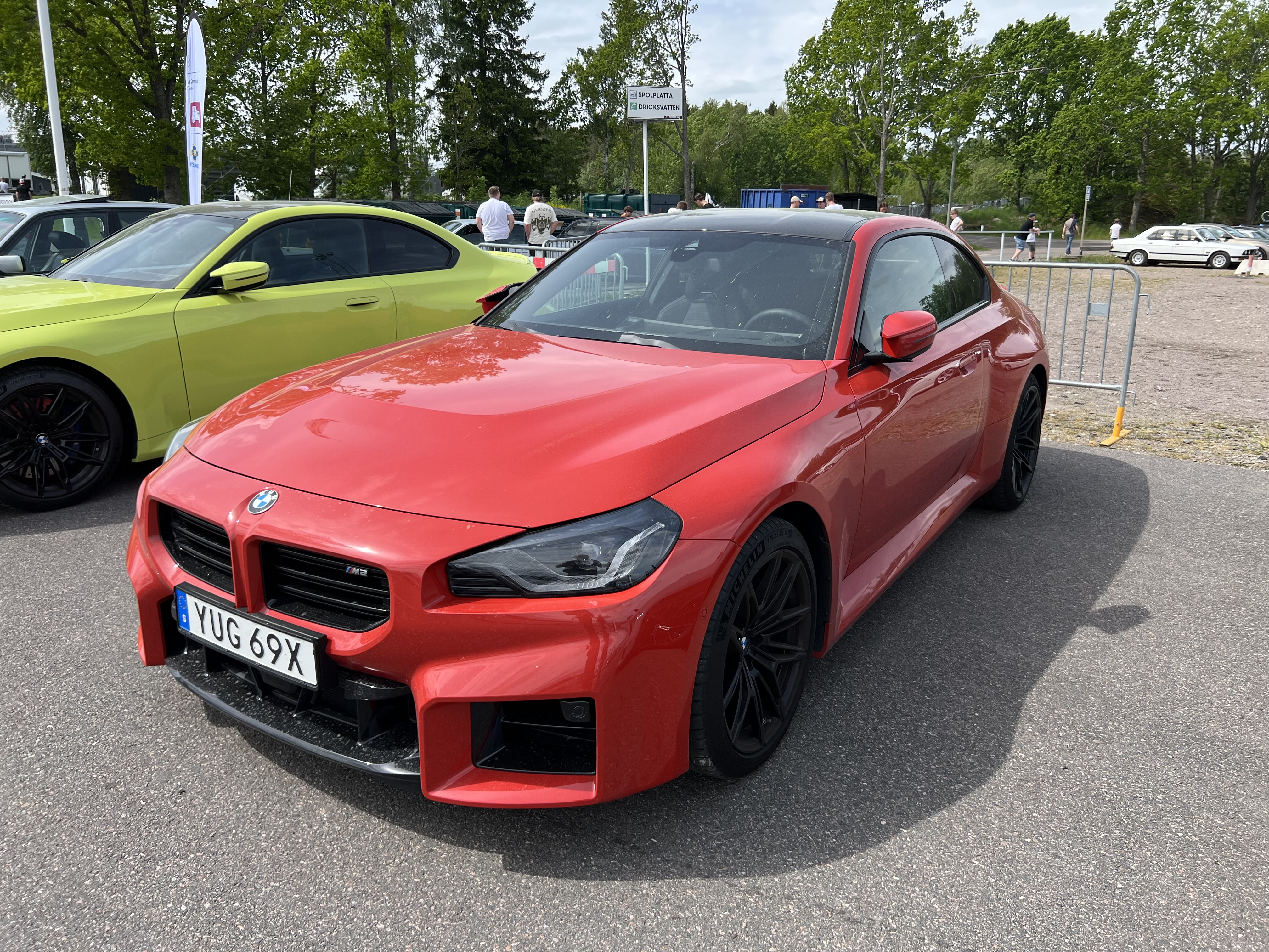 BMW M2 G87 Como Orange