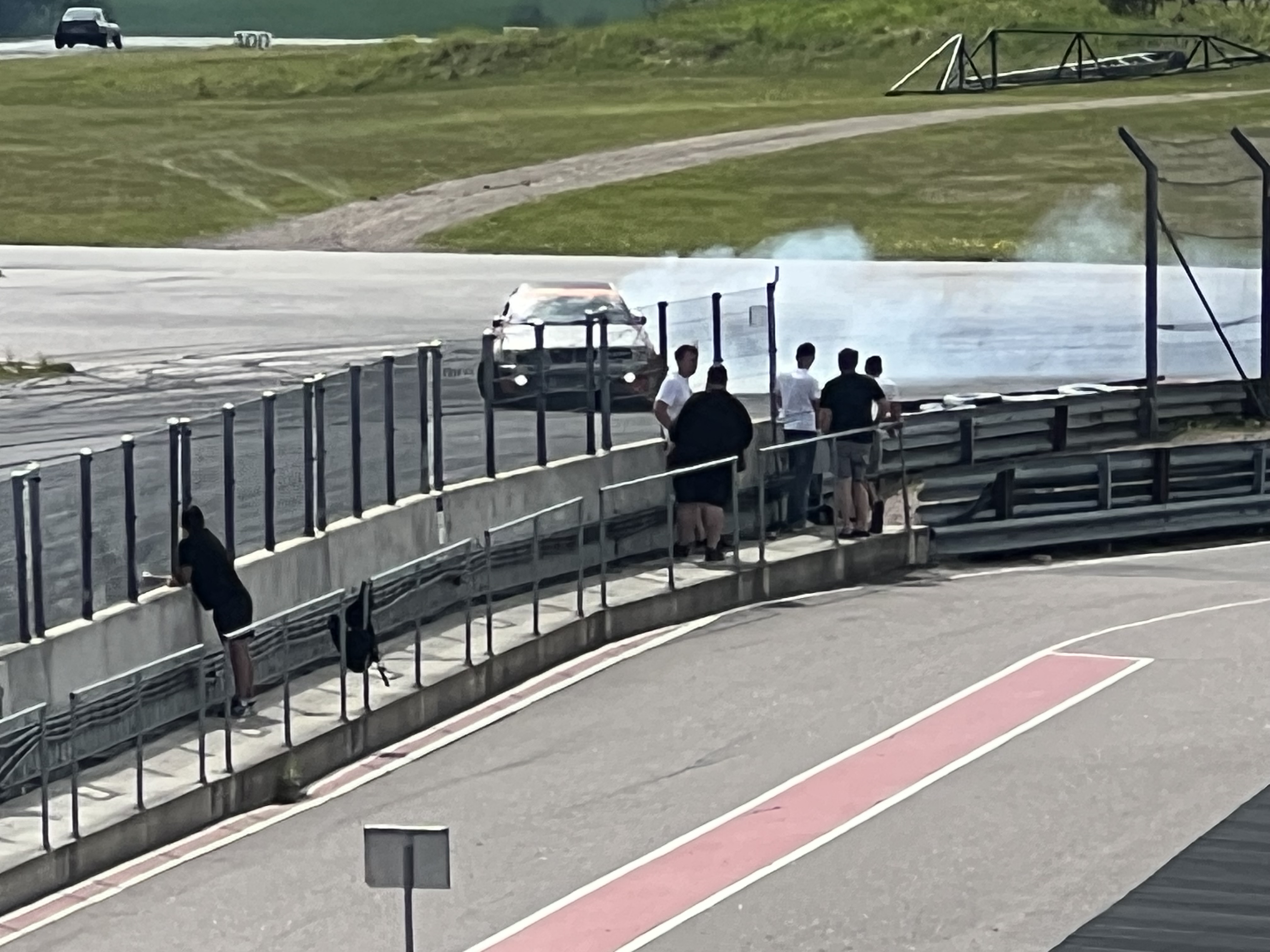 Drifting vid barriären