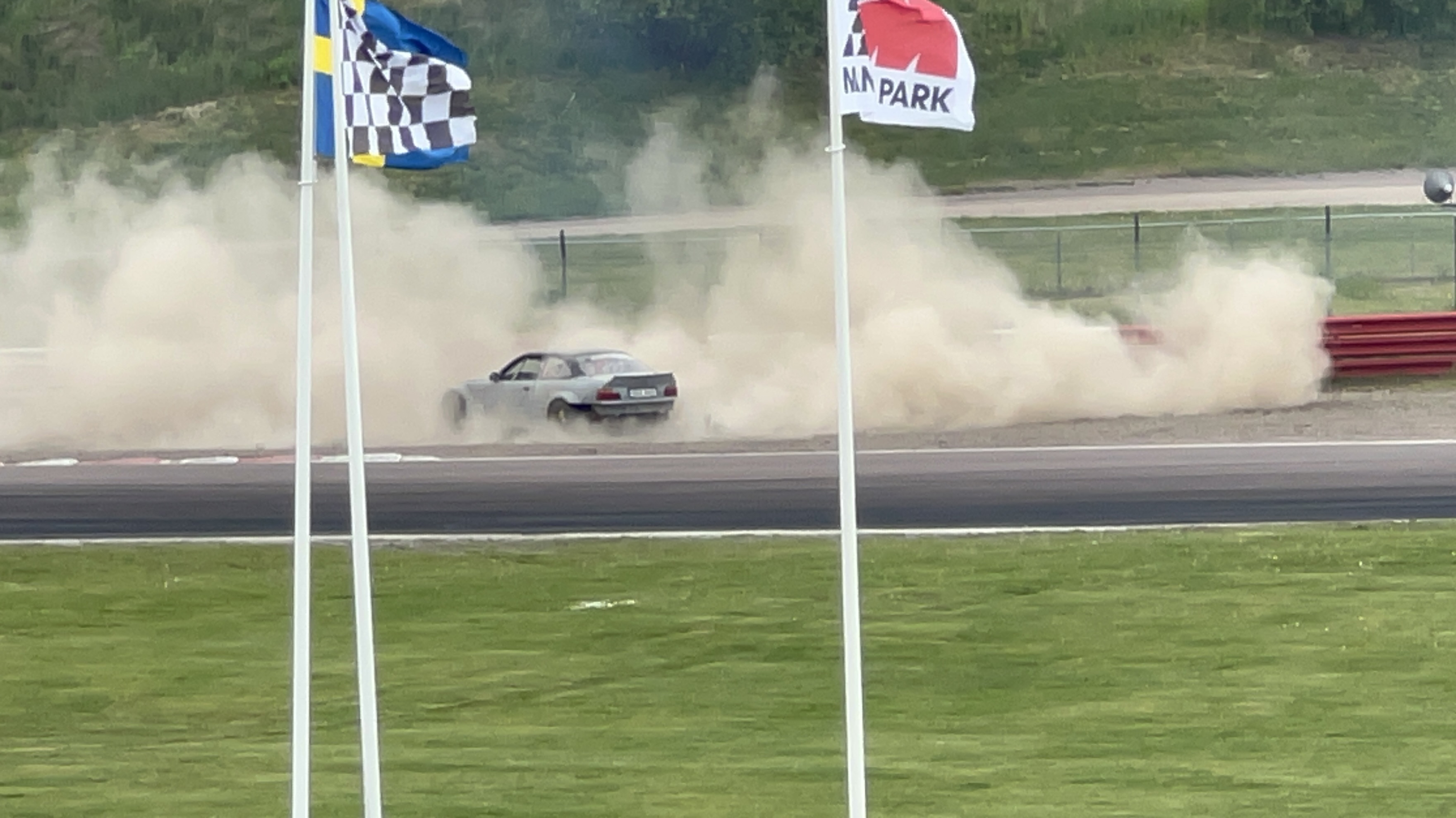 Drifting — oval kurva